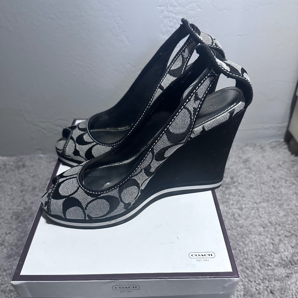 Coach Tarah Wedges